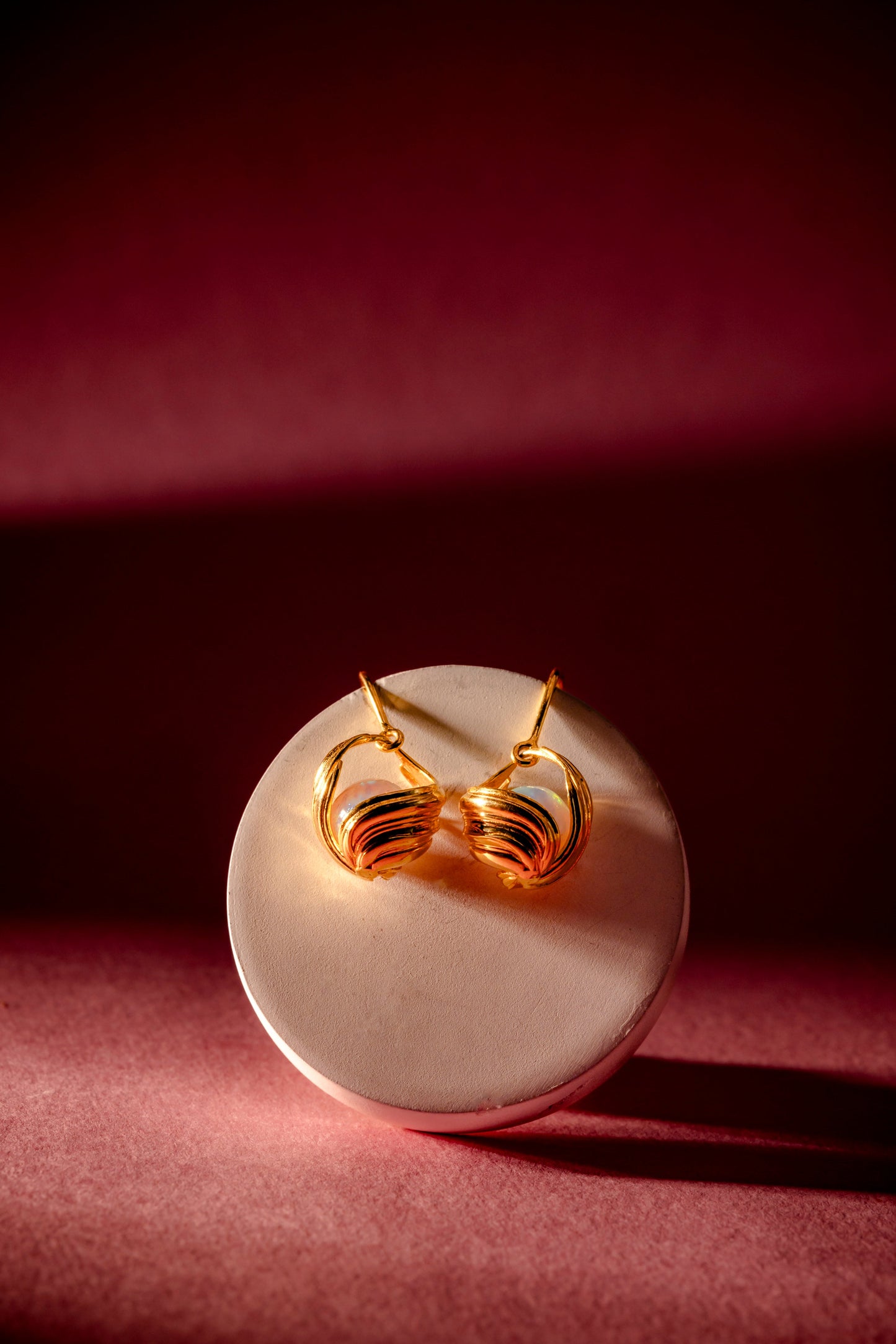 Pistachio earrings