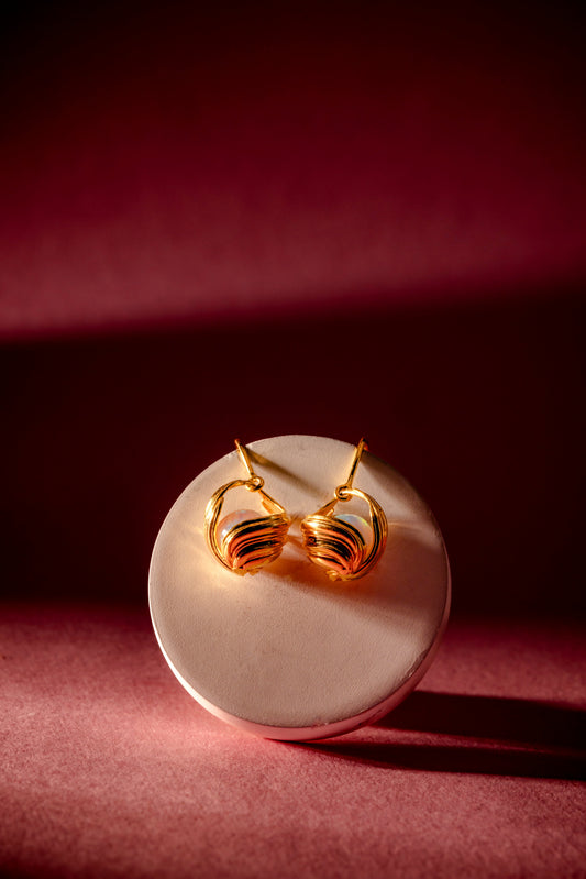 Pistachio earrings