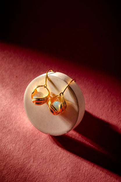 Pistachio earrings