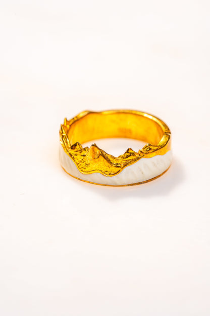 MOUNTAIN ENAMEL RING