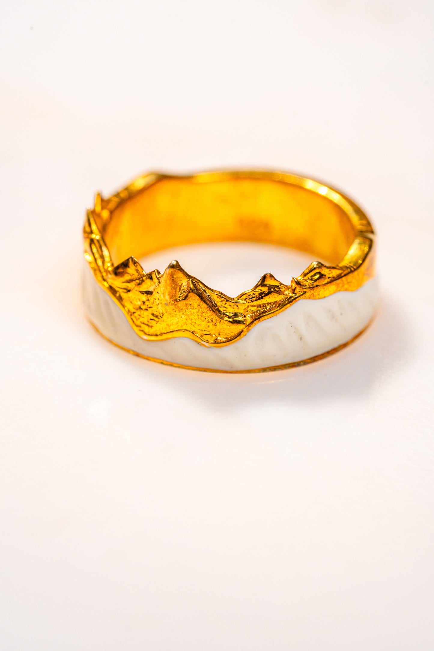 MOUNTAIN ENAMEL RING